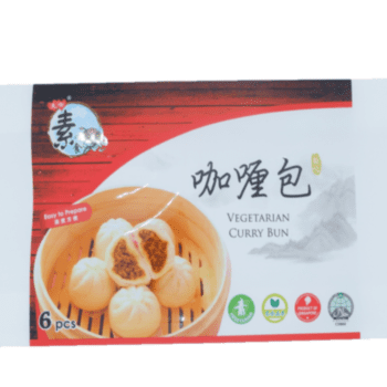 Vegetarian Curry Bun 素咖哩包 8pcs (Tian Xin Su Shi Bao Dian)