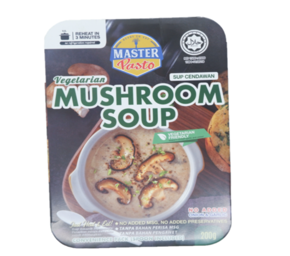 Mushroom Soup 200g (Master Pasto) Halal