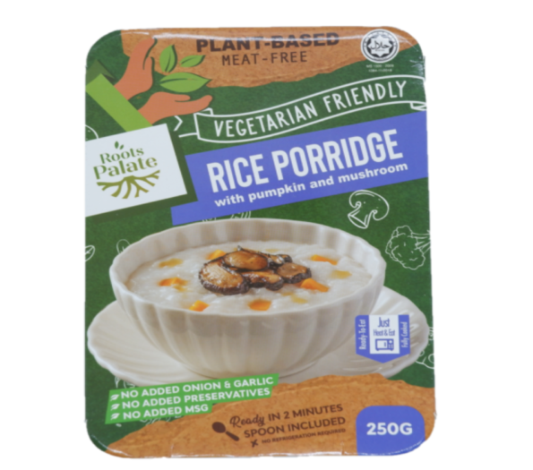 Rice Porridge with Pumpkin and Mushroom 250g (Lioco) Halal